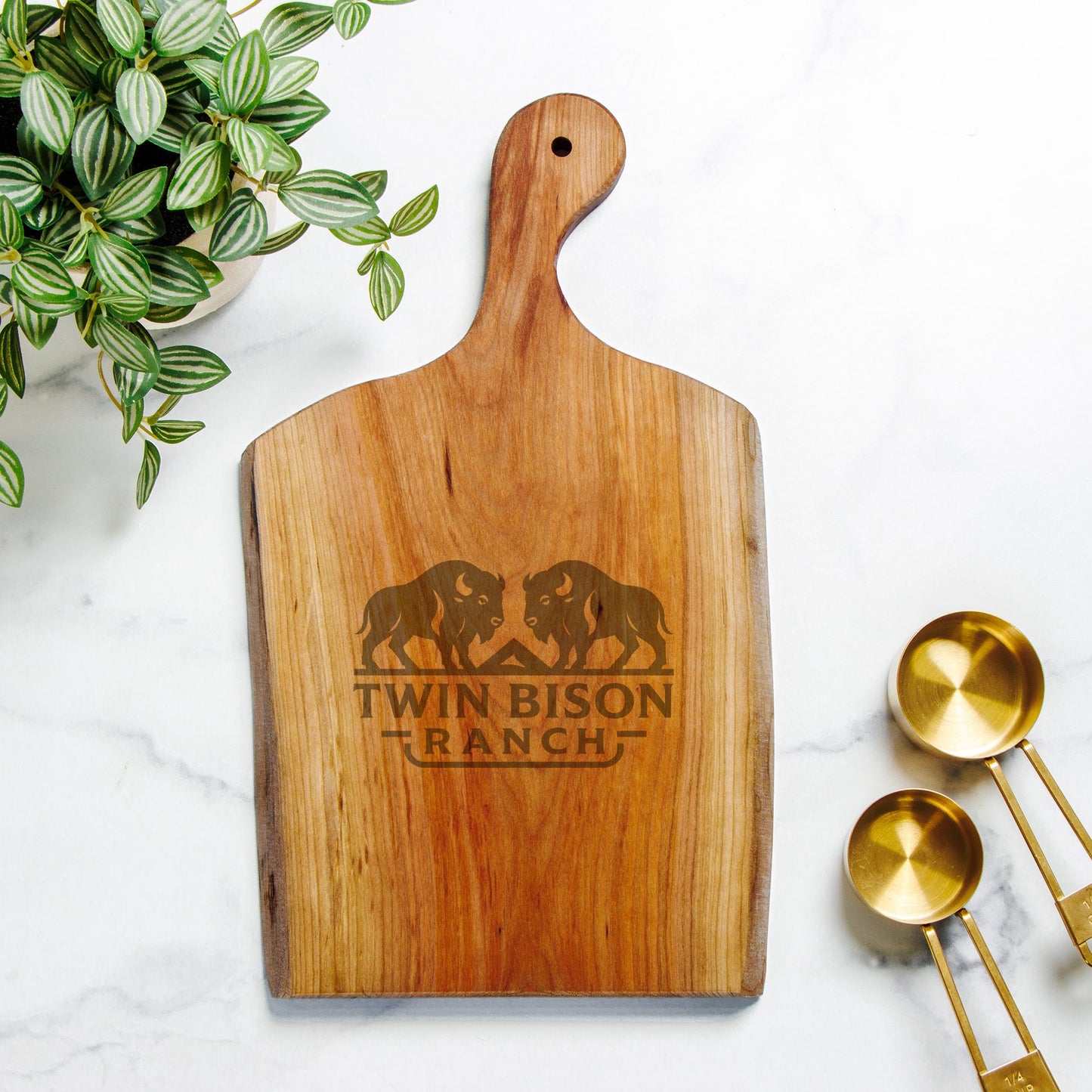 Live Edge Wood Serving Board