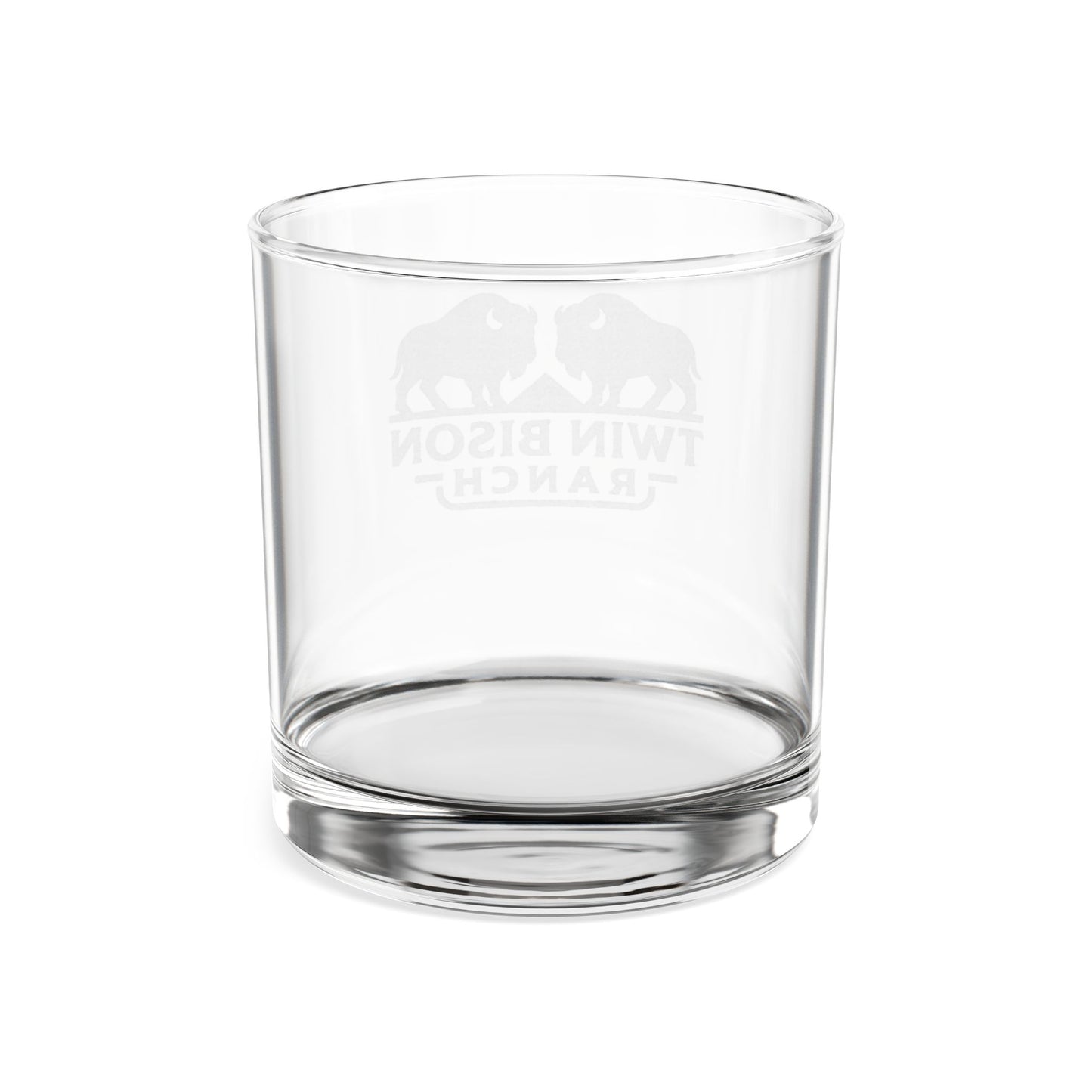 Etched Whiskey Glass 10.5oz