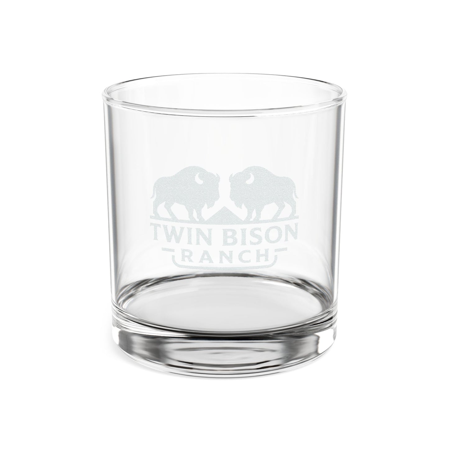 Etched Whiskey Glass 10.5oz