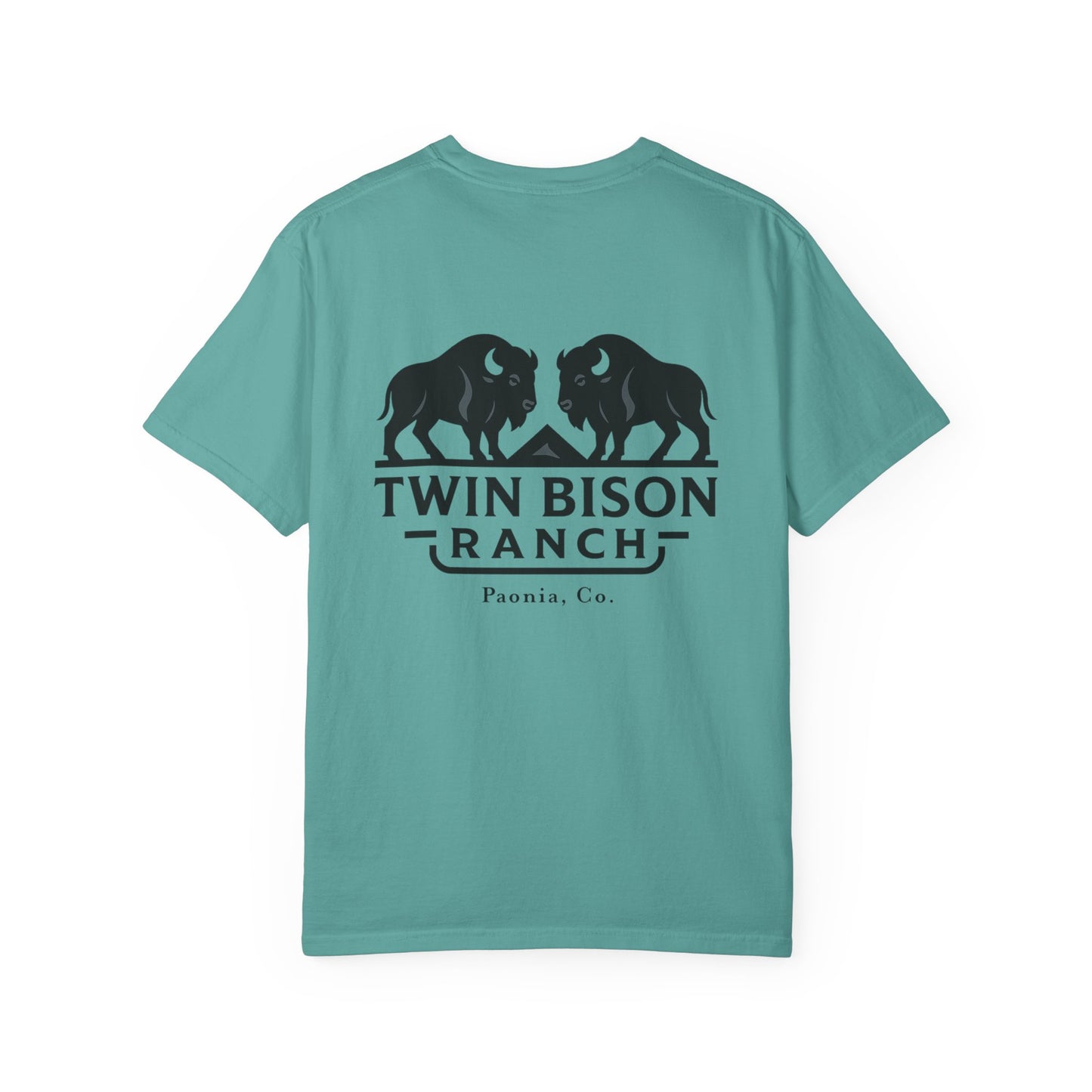 Unisex Twin Bison Ranch Brand T-Shirt