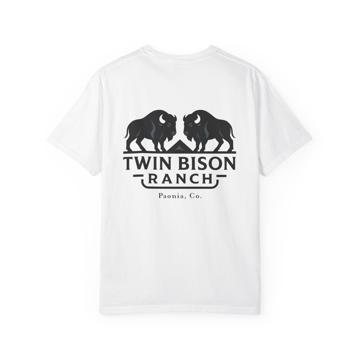 Unisex Twin Bison Ranch Brand T-Shirt