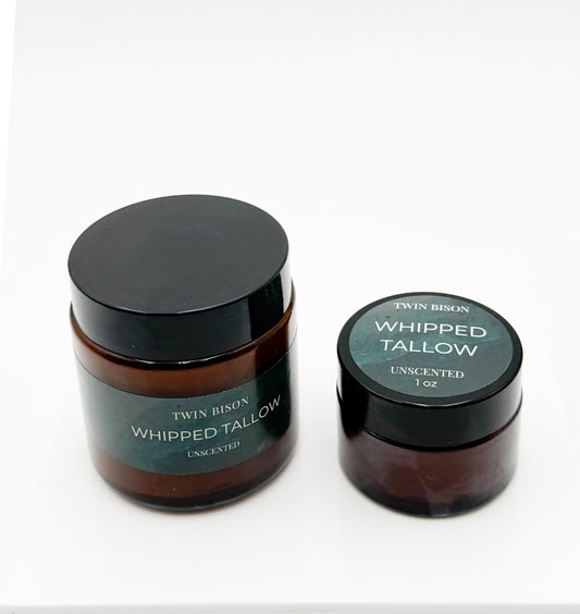 Unscented whipped tallow