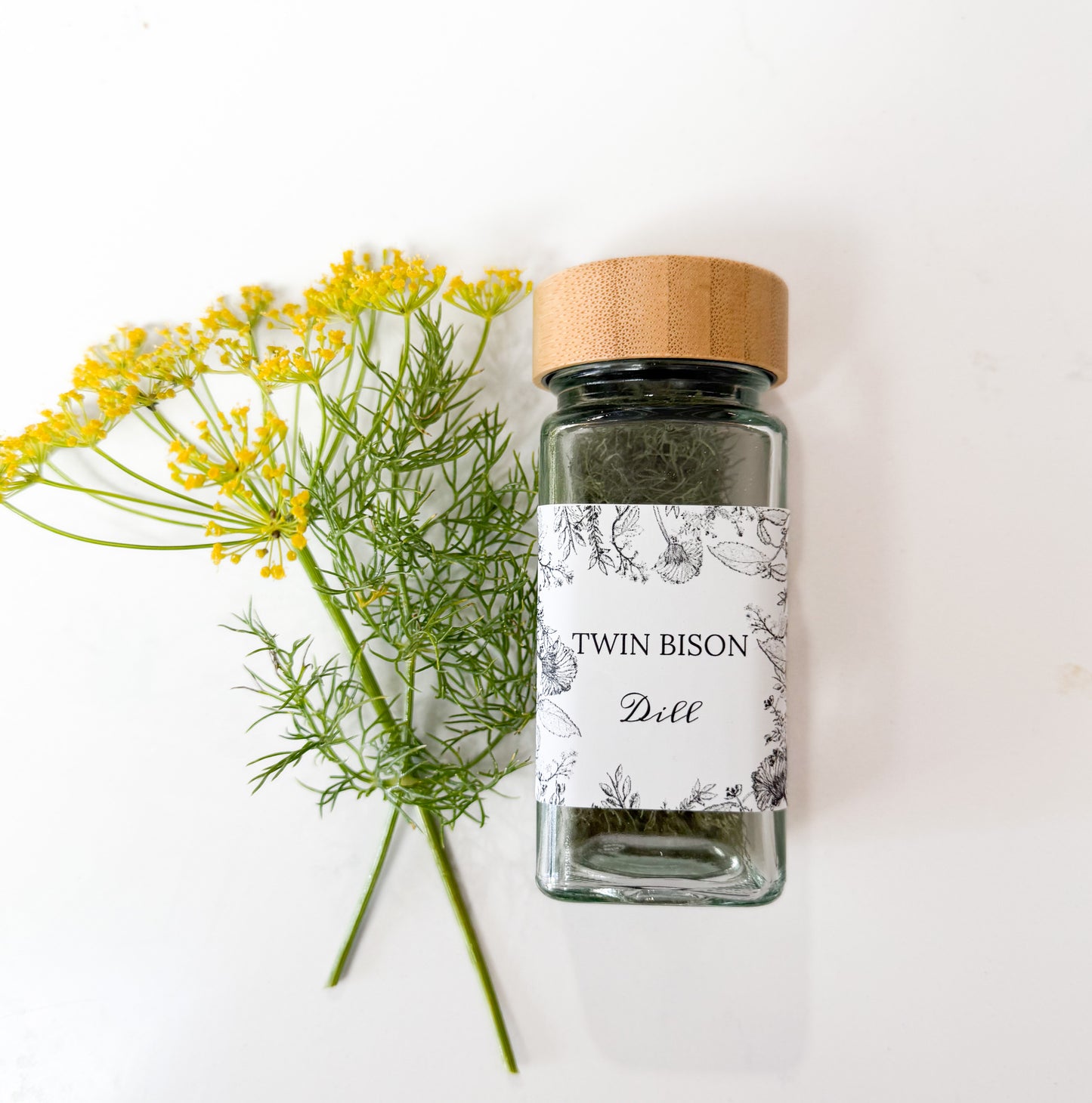 Organically grown dried dill