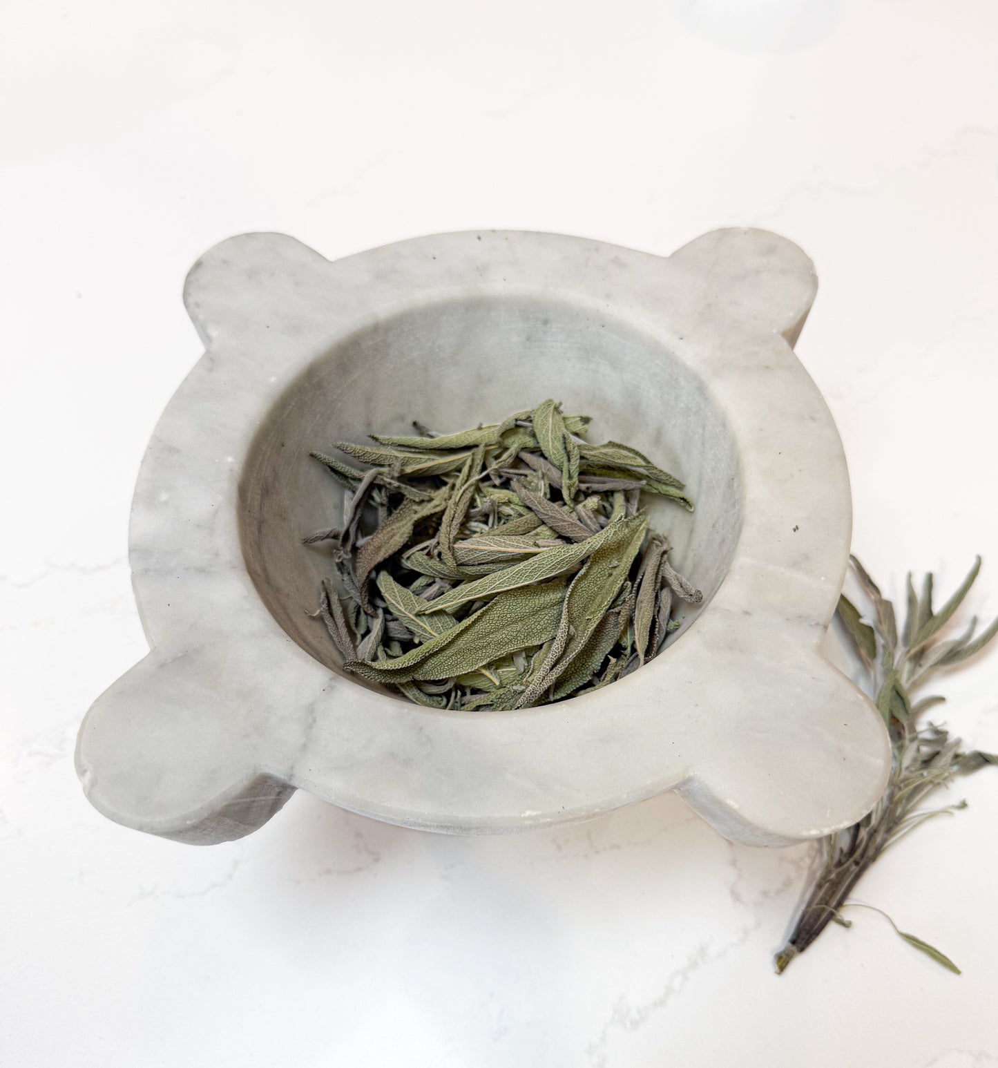 Organically grown dried sage